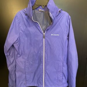 Purple Columbia Rain Jacket